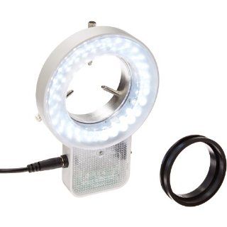 AmScope LED 56S 56 LED Microscope Ring Light with Dimmer Electronics
