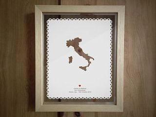personalised engagement destination papercut by papercuts by cefuk