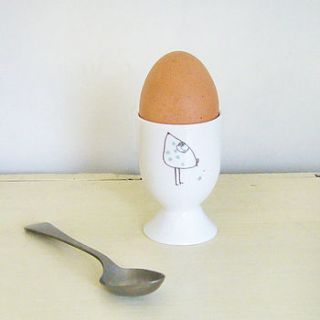 hens egg cup by charlotte macey