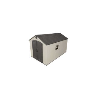 LIFETIME PRODUCTS Gable Storage Shed (Common 8 ft x 12.5 ft; Interior Dimensions 7.5 ft x 12 ft)