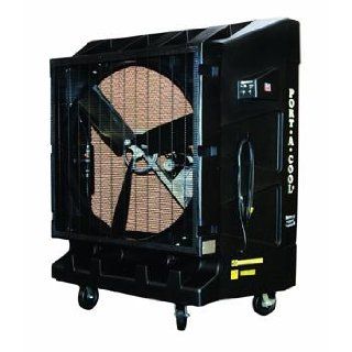 Port A Cool PAC2K482S 48 Inch Portable Evaporative Cooling Unit, 20000 CFM, 4000 Square Foot Cooling Capacity, 2 Speed, Black