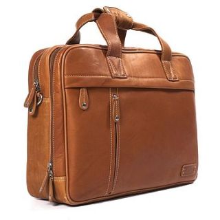 clerk twin handle laptop briefcase by adventure avenue