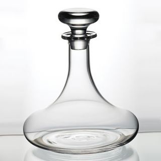 crystal admiral decanter by inkerman london