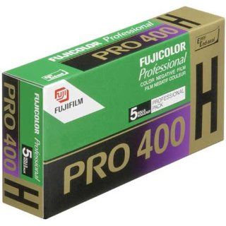 Fujifilm Pro 400H Color Negative Film 220, 5 Pack  Photographic Film  Camera & Photo