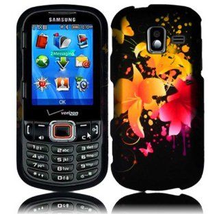 For Samsung Intensity 3 III U485 Hard Design Cover Case Heavenly Flowers Cell Phones & Accessories