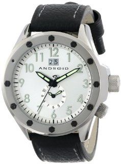 ANDROID Men's AD496AS Espionage Big Date Dual Time Silver Watch at  Men's Watch store.