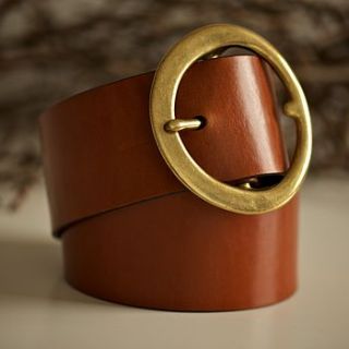 leather cinch belt by ksleathercraft