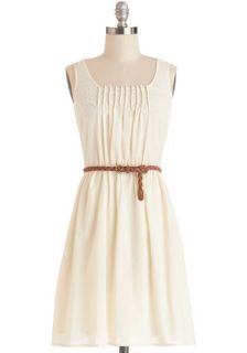Rules of Strum Dress in Cream  Mod Retro Vintage Dresses