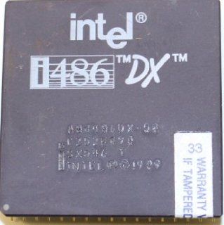 Intel   INTEL i486 DX A80486DX 50 SX546 T, w/Fan   SX546 Computers & Accessories