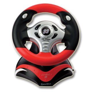 VR502 Carl Edwards Racing Plug and Play Steering Wheel Toys & Games