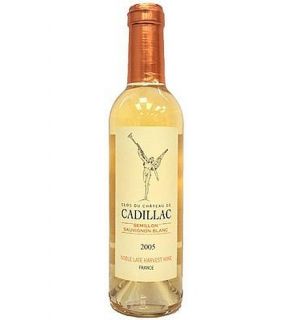 2005 Clos du Chateau de Cadillac Late Harvest Semillon 375 mL Half Bottle Wine