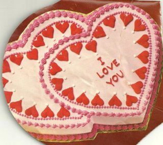 Wilton FanciFill Double Heart/Entwined Hearts Cake Pan (502 1522, 1979) Novelty Cake Pans Kitchen & Dining