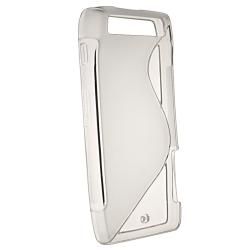 Clear White S Shape TPU Rubber Skin Case for Motorola Droid RAZR BasAcc Cases & Holders