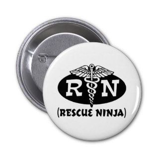 Ninja Nurse Pins