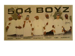 504 Boyz Poster Ballers 5 O 4 5O4 Five O Four Master P  Prints  