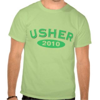 Usher Mint Green Arc 2010 Shirts