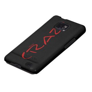 Certified Crazy Official Stamp Capital Letters Samsung Galaxy Covers