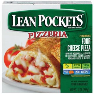 Lean Pockets Pizzeria Four Cheese Pizza Sandwich