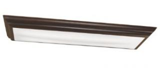 Kichler Lighting 10847OZ Chella   Four Light Linear Ceiling Mount, Olde Bronze Finish with White Linen Acrylic Glass   Close To Ceiling Light Fixtures  