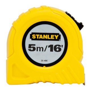 Stanley 30 496 5m/16 x 3/4 Inch Stanley Tape Rule (cm Graduation)   Tape Measures  