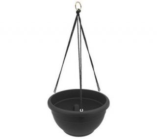 Set of 2 Self Watering Hanging Baskets w/Reservoir Wick System —
