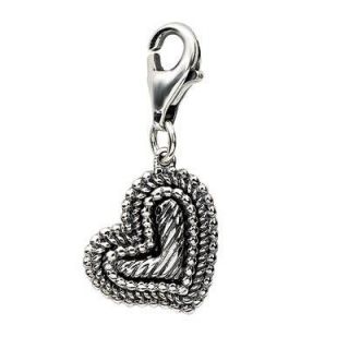 diamond accent tilted heart charm in sterling silver $ 38 00 10 % off
