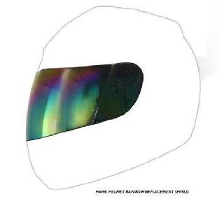 Motorcycle Helmet Replacement Polarize Color Chrome Visor # 509 Sports & Outdoors