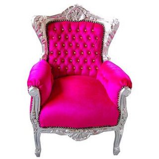 child's throne style armchair by made with love designs ltd