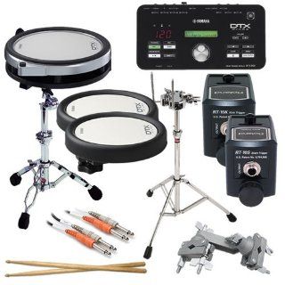 Yamaha DTX502 Module Hybrid BUNDLE w/ Drum Pads, Triggers & Hardware Musical Instruments