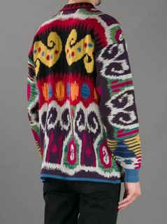 Kenzo Vintage Graphic Knit Sweater   House Of Liza