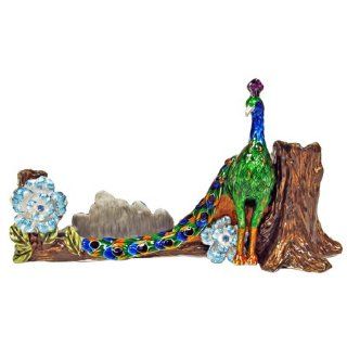 Peacock Place Card Holder  Business Card Holders 
