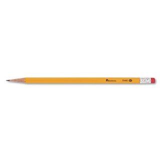 Universal Products   Universal   Economy Woodcase Pencil, HB #2, Yellow Barrel, Dozen   Sold As 1 Dozen   Economic.   Soft lead.   Hexagonal barrel. 