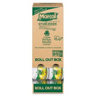 100% Recycled Roll out Convenience Pack Bath Tissue, 504 Sheets, 48 Rolls/Carton, Sold as 1 Carton 