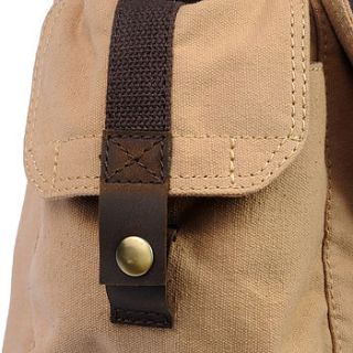 eureka canvas shoulder bag by eureka and nash