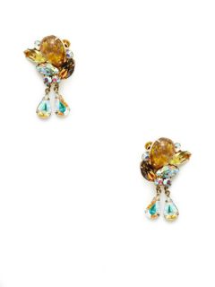 Vendome Cluster Chandelier Earrings by House of Lavande