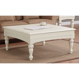 Vanilla Wasatch Square Coffee Table Coffee, Sofa & End Tables