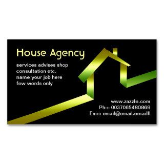 house business card