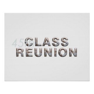 TEE 45th Class Reunion Poster
