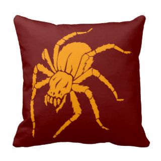 SPIDERS THROW PILLOW