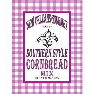 New Orleans Gourmet Southern Style Cornbread Mix  New Orleans Gourmet Foods  Grocery & Gourmet Food