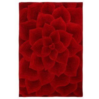 Shop Nuloom Msemd05a 508 Red Modella Floral Transitions Area Rug at the  Home Dcor Store