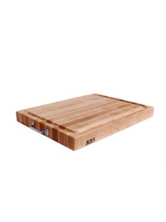Maple Cutting Board with Stainless Steel Handles (18 x 24) by John Boos