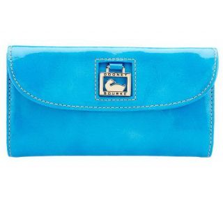 Dooney & Bourke Patent Leather Continental Clutch —
