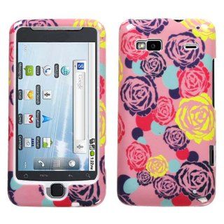 HTC G2 4G Cell Phone Snap on Cover Dreamy Flowers Cell Phones & Accessories