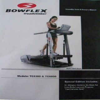 BowFlex Treadclimber Owners Manual TC 5300 TC 6000  Exercise Treadmills  Sports & Outdoors