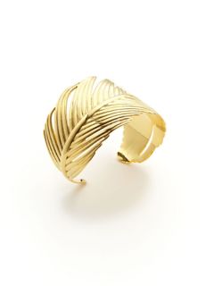 Feather Cuff Bracelet by Joanna Laura Constantine