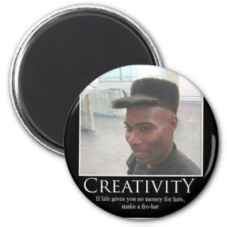 Fro hat refrigerator magnet