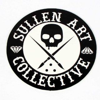 Sullen   Brand Logo Sticker Small Size, Size O/S, Color Black Automotive