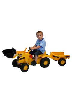 CAT Kid Tractor With Trailer by Kettler