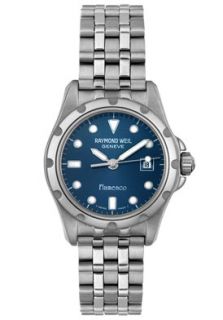Raymond Weil 5370/S BLU  Watches,Womens Flamenco Stainless Steel, Luxury Raymond Weil Quartz Watches